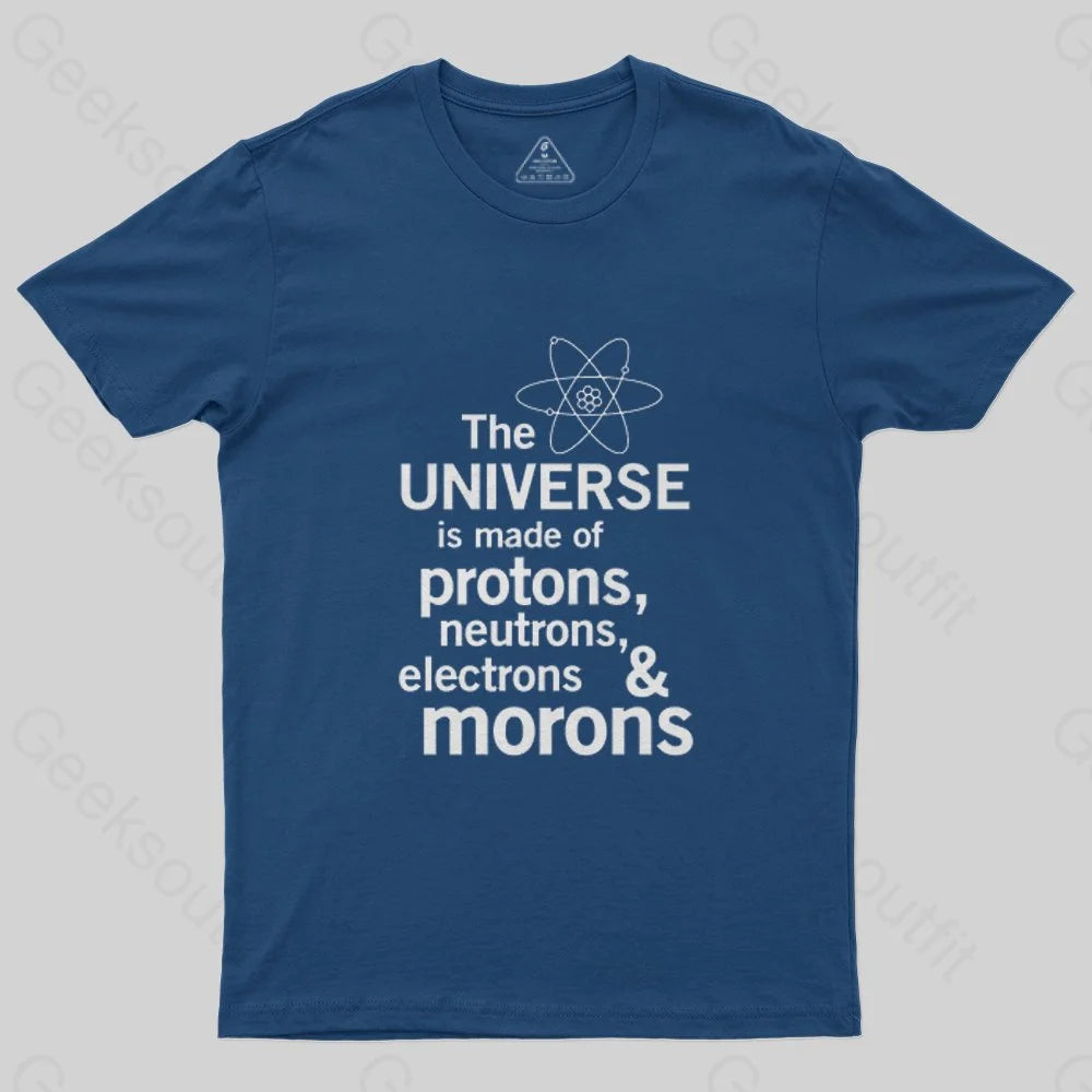 The composition of the universe Science Geek T-Shirt Dapper Women's Bow - adorned