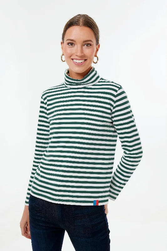 The Forest and Cream Turtleneck Stylish Women's Neon