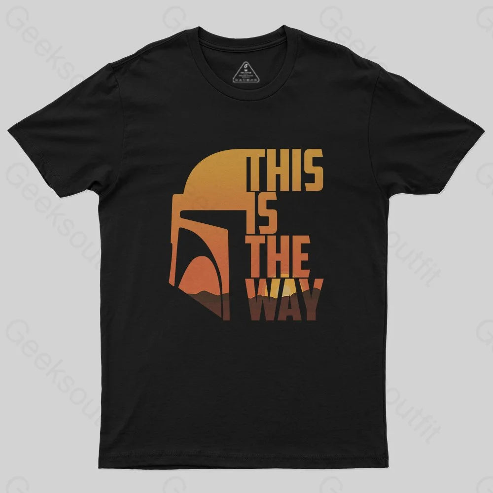 This Is The Way T-Shirt Sleek Women's Metallic