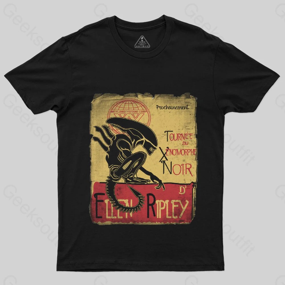 Tournee Du Xenomorphe Doir T-Shirt Relaxed Women's Beachy