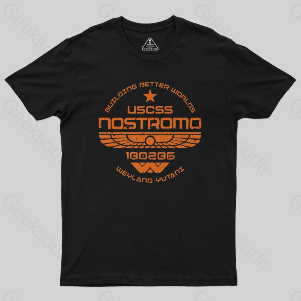 USCSS Nostromo Geek T-Shirt Athletic Women's 