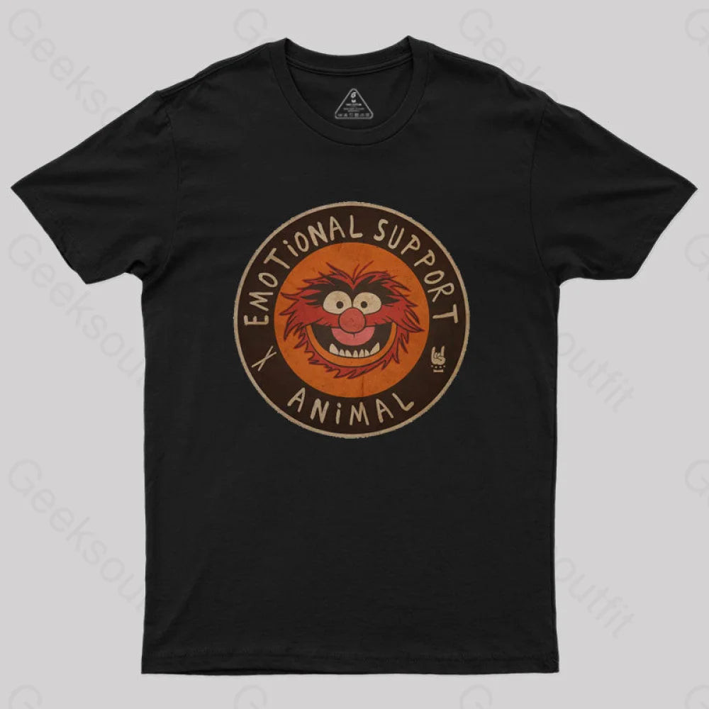 Vintage 70s Muppets Emotional Support Animal T-Shirt Relaxed Women's Beachy