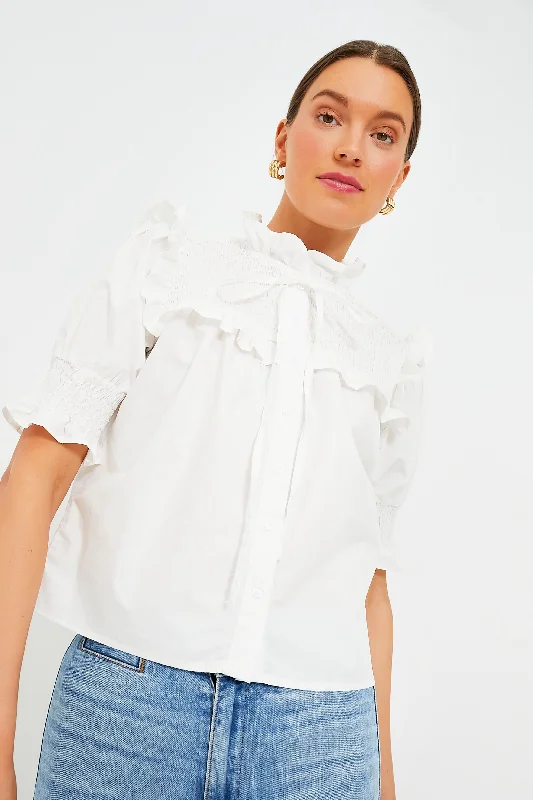 White Nicolette Shirt Adventure