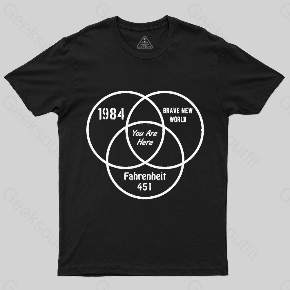 You Are Here Geek T-shirt European